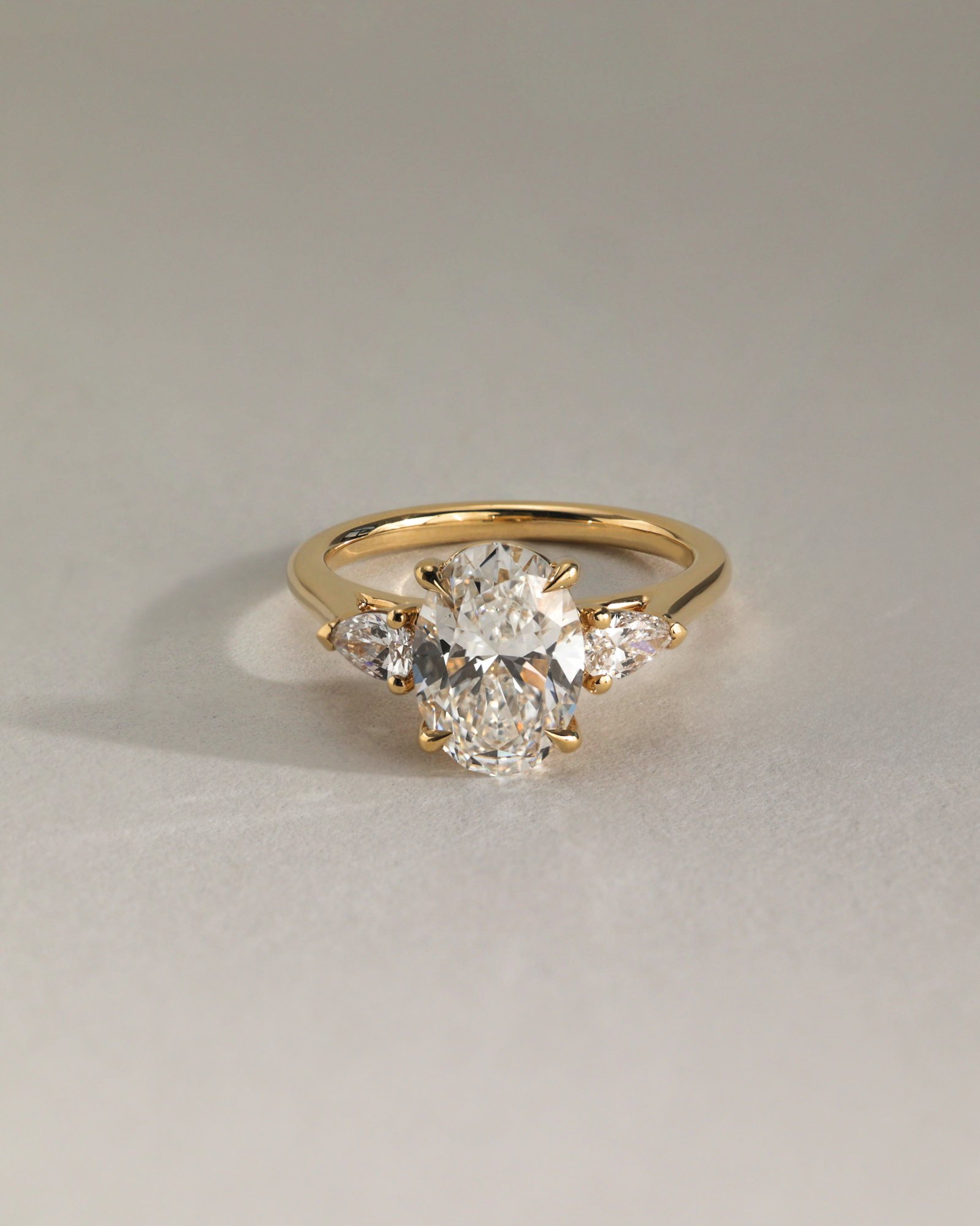 Alexia  Oval Trilogy Ring Lifestyle Image