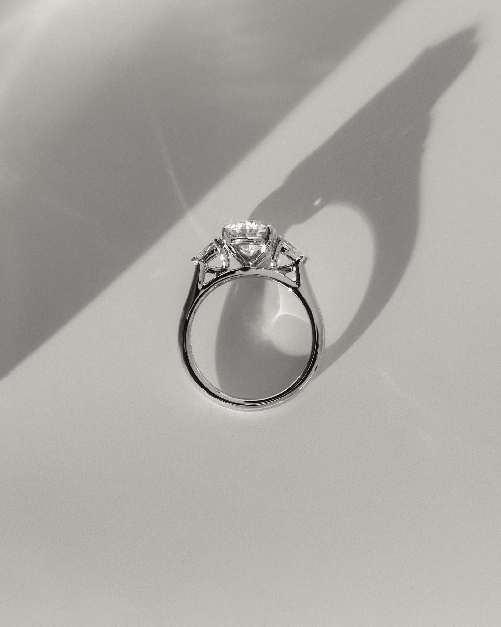 Alexia  Oval Trilogy Ring Lifestyle Image