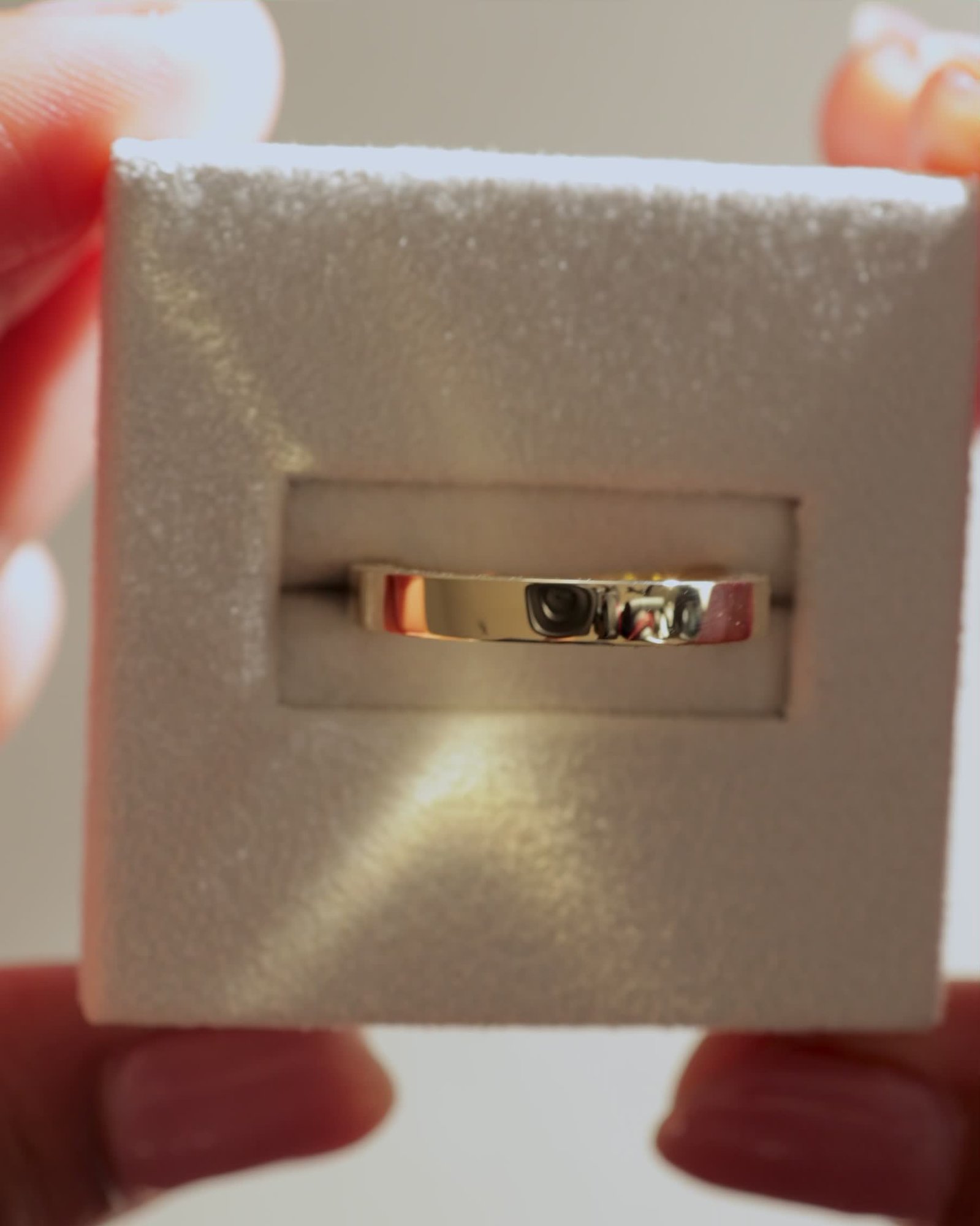 Arden - Cigar Band with Hidden Pav Detail Lifestyle Image