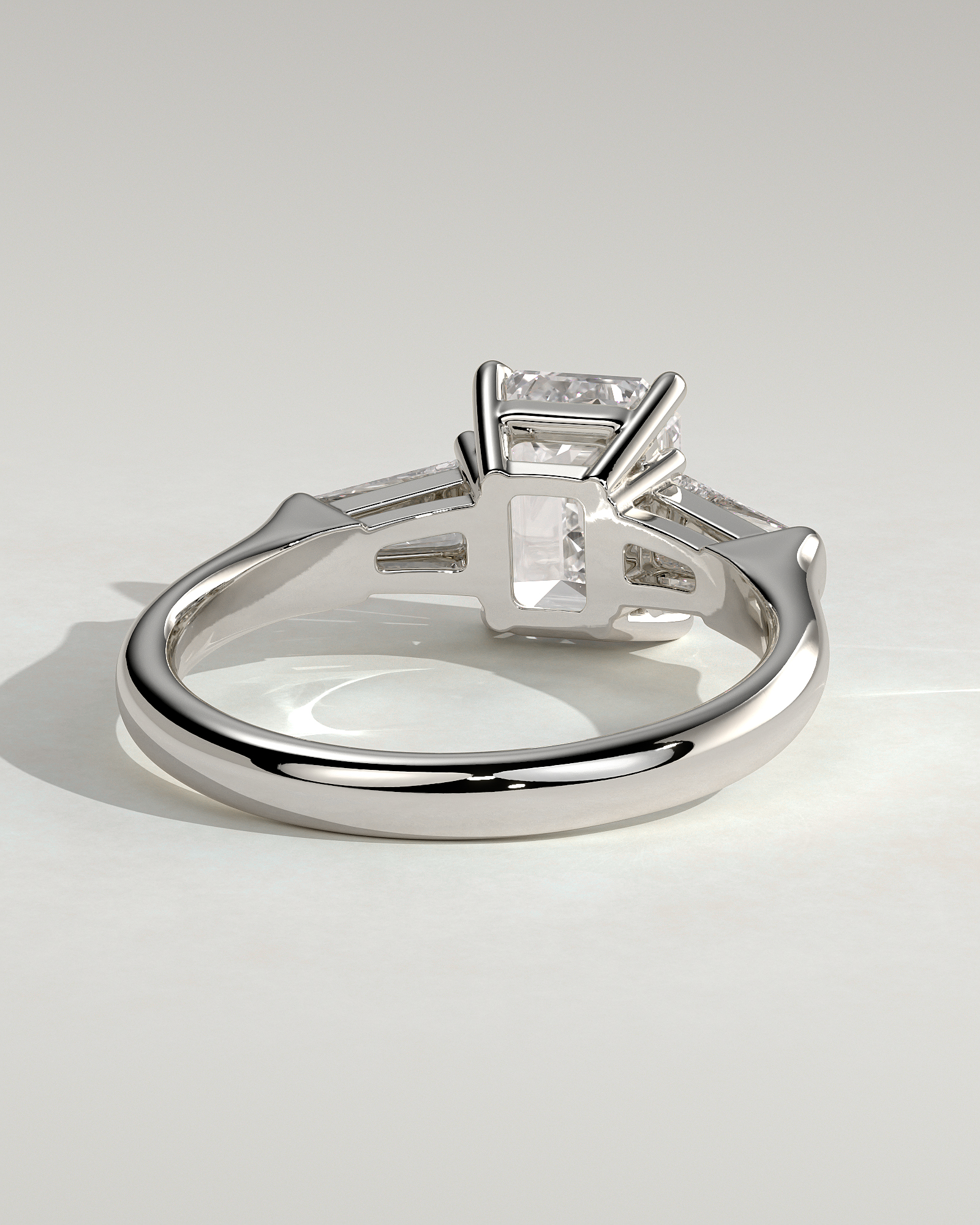 Bridget  Emerald Trilogy - 18k White Gold
