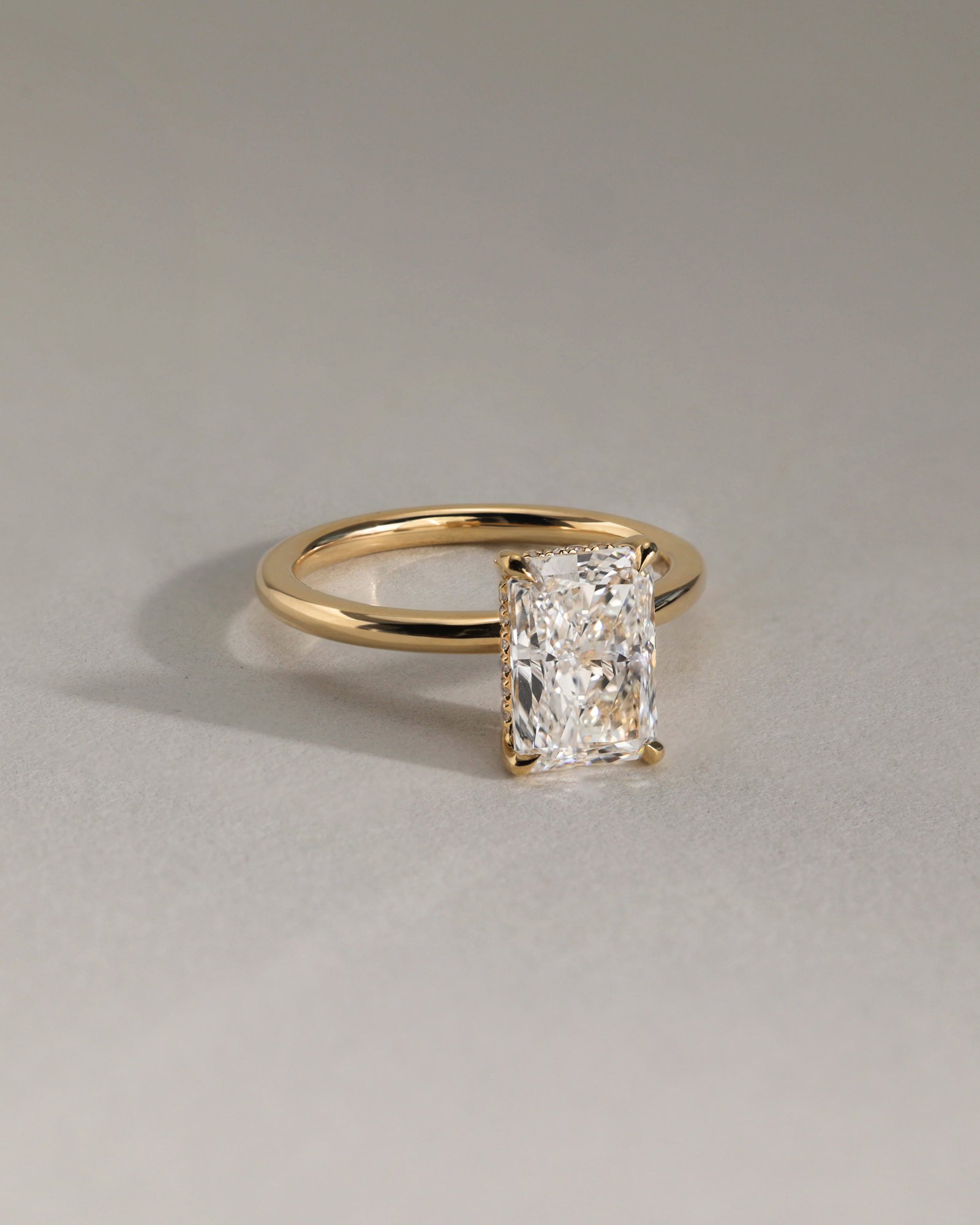 Carly  Radiant Solitaire Lifestyle Image