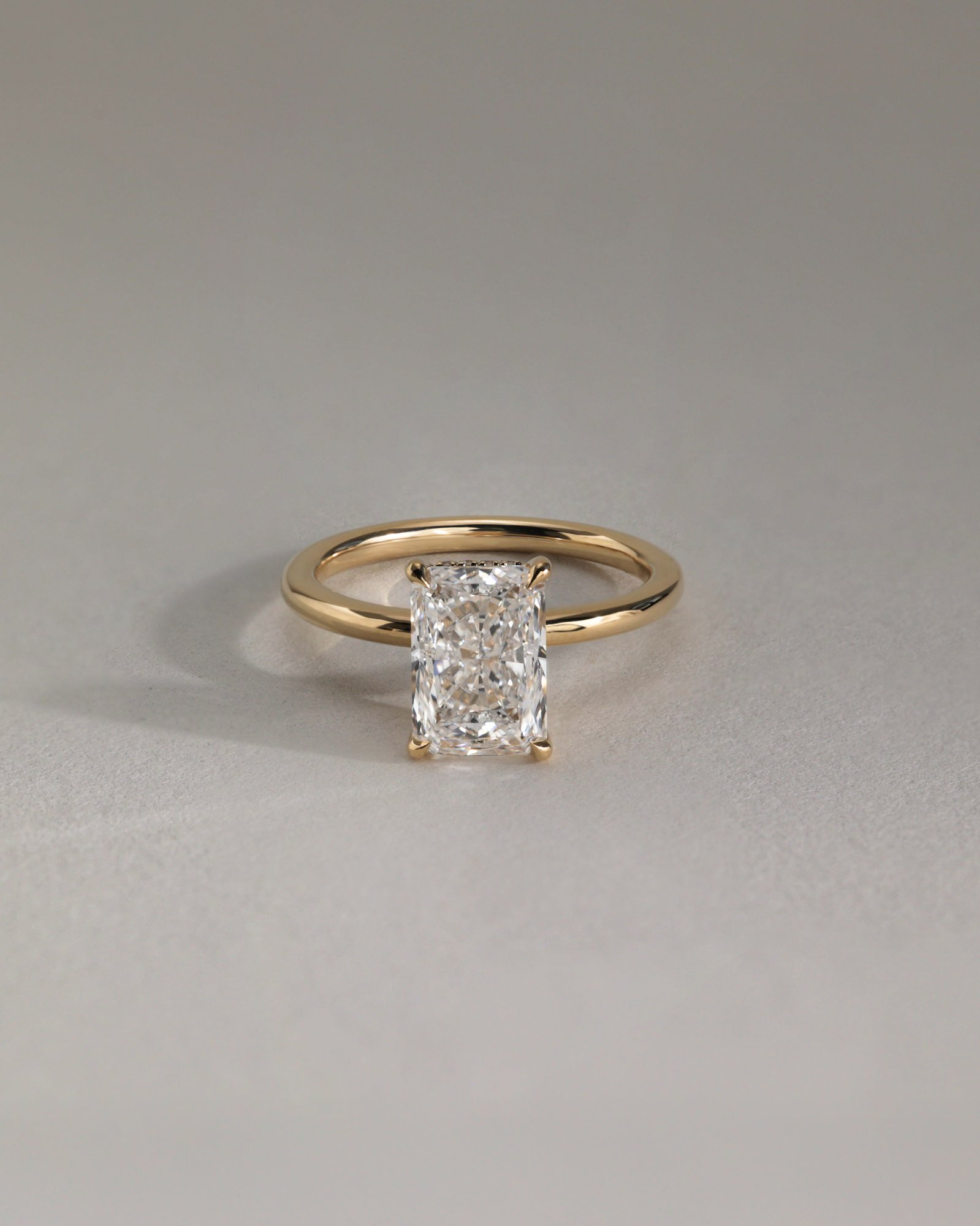 Carly  Radiant Solitaire Lifestyle Image