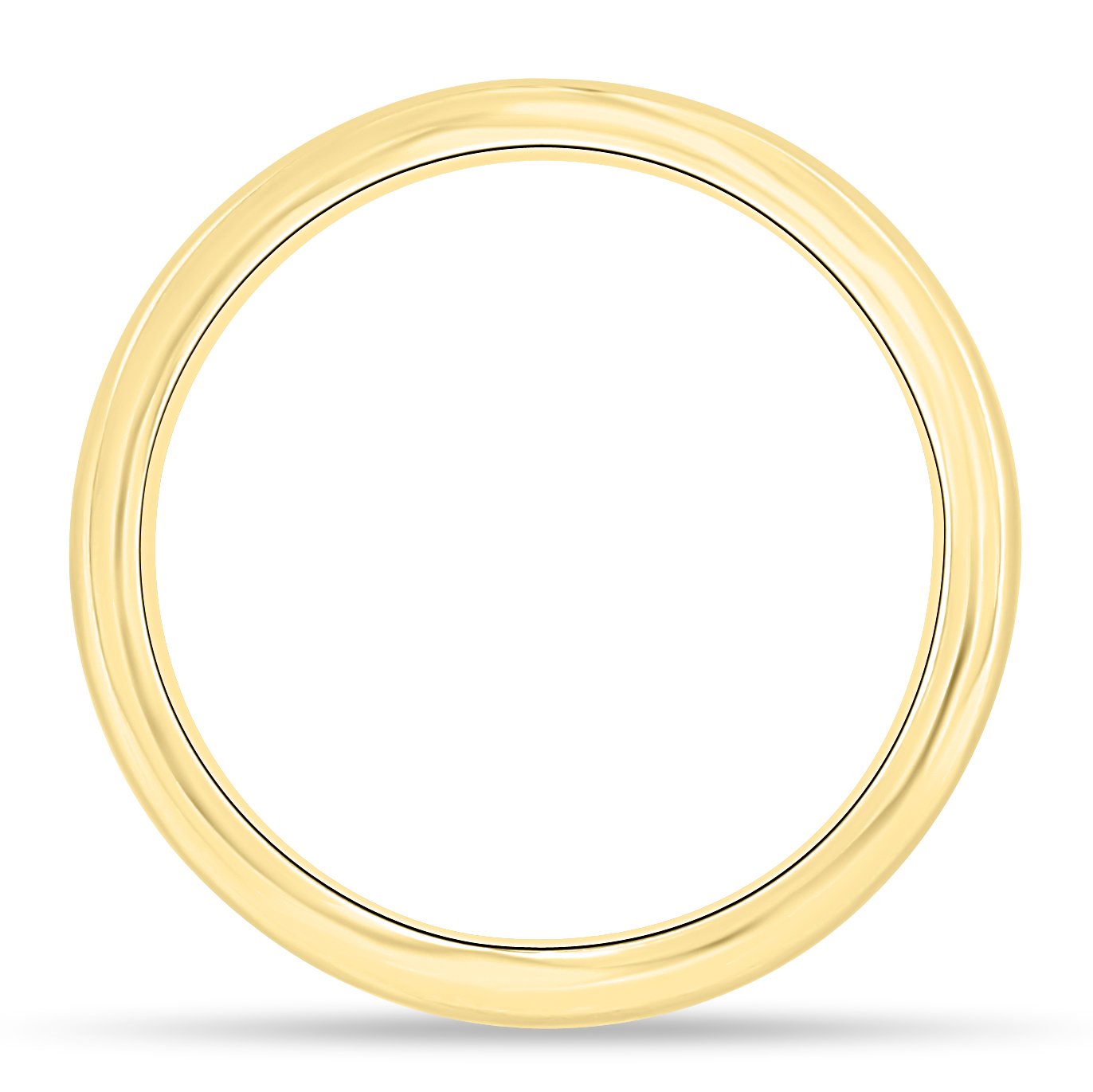 Christina  Channel Set Wedding Ring - 18k Yellow Gold