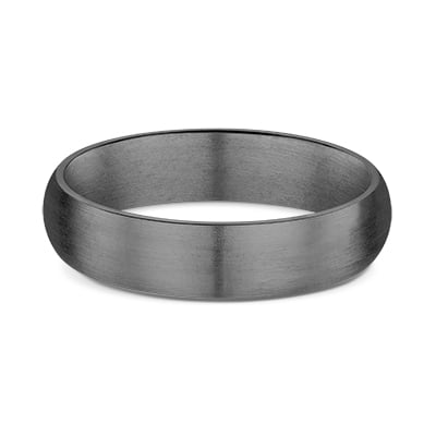 Classic Dome Mens Wedding Ring - Tantalum
