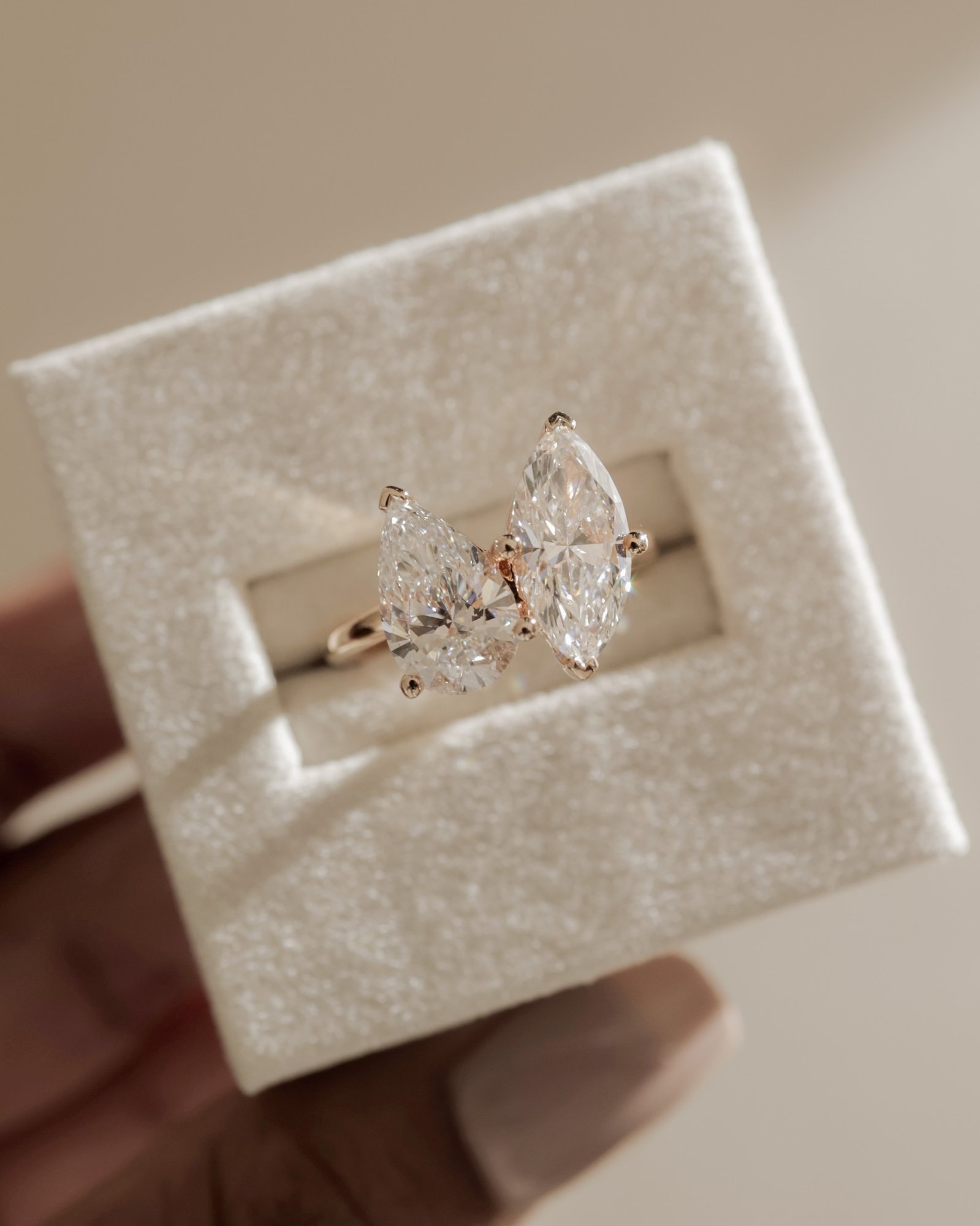 Dolly - Marquise and Pear Toi et Moi Lifestyle Image