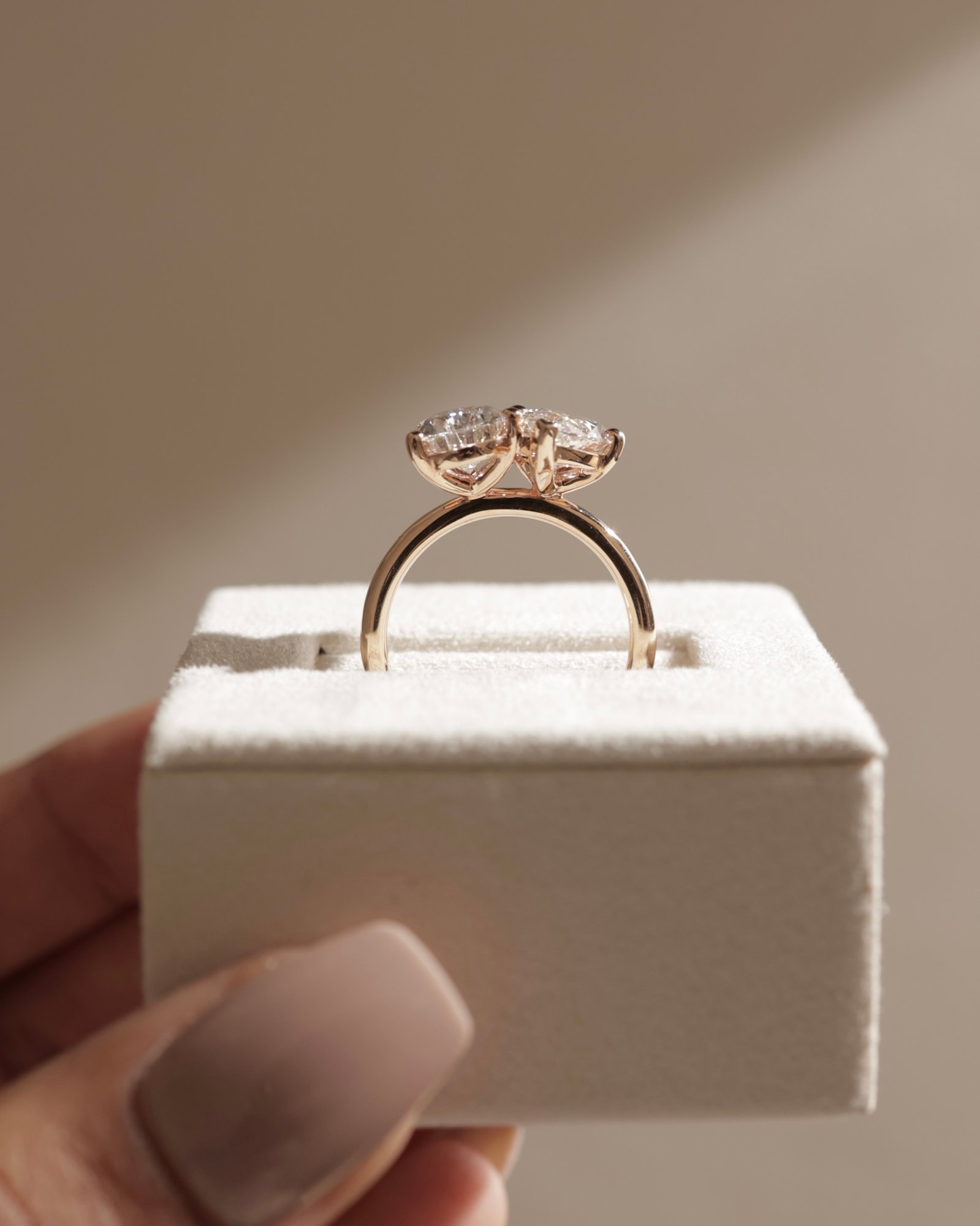 Dolly - Marquise and Pear Toi et Moi Lifestyle Image