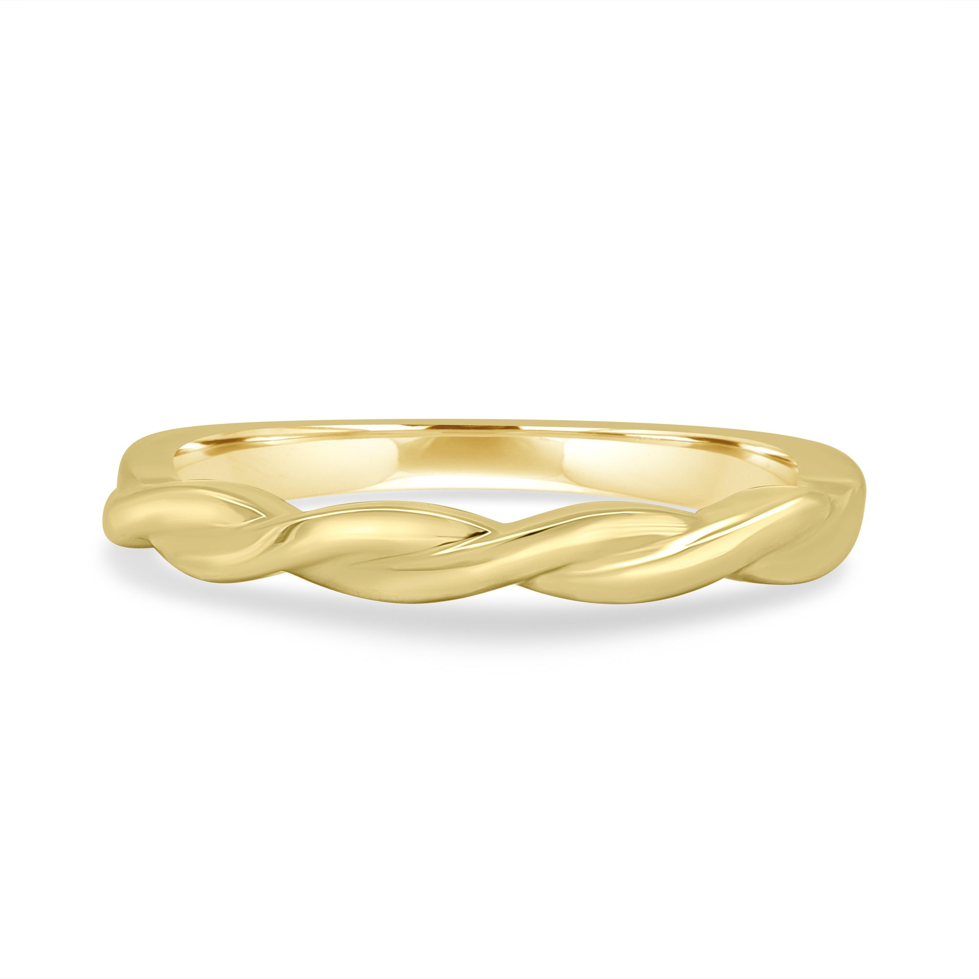 Eden - Braided Ring - 18k Yellow Gold