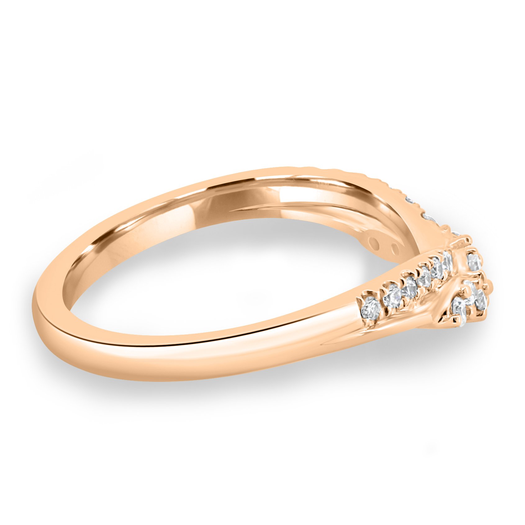 Elsa - Studded Tiara Ring - 18k Rose Gold