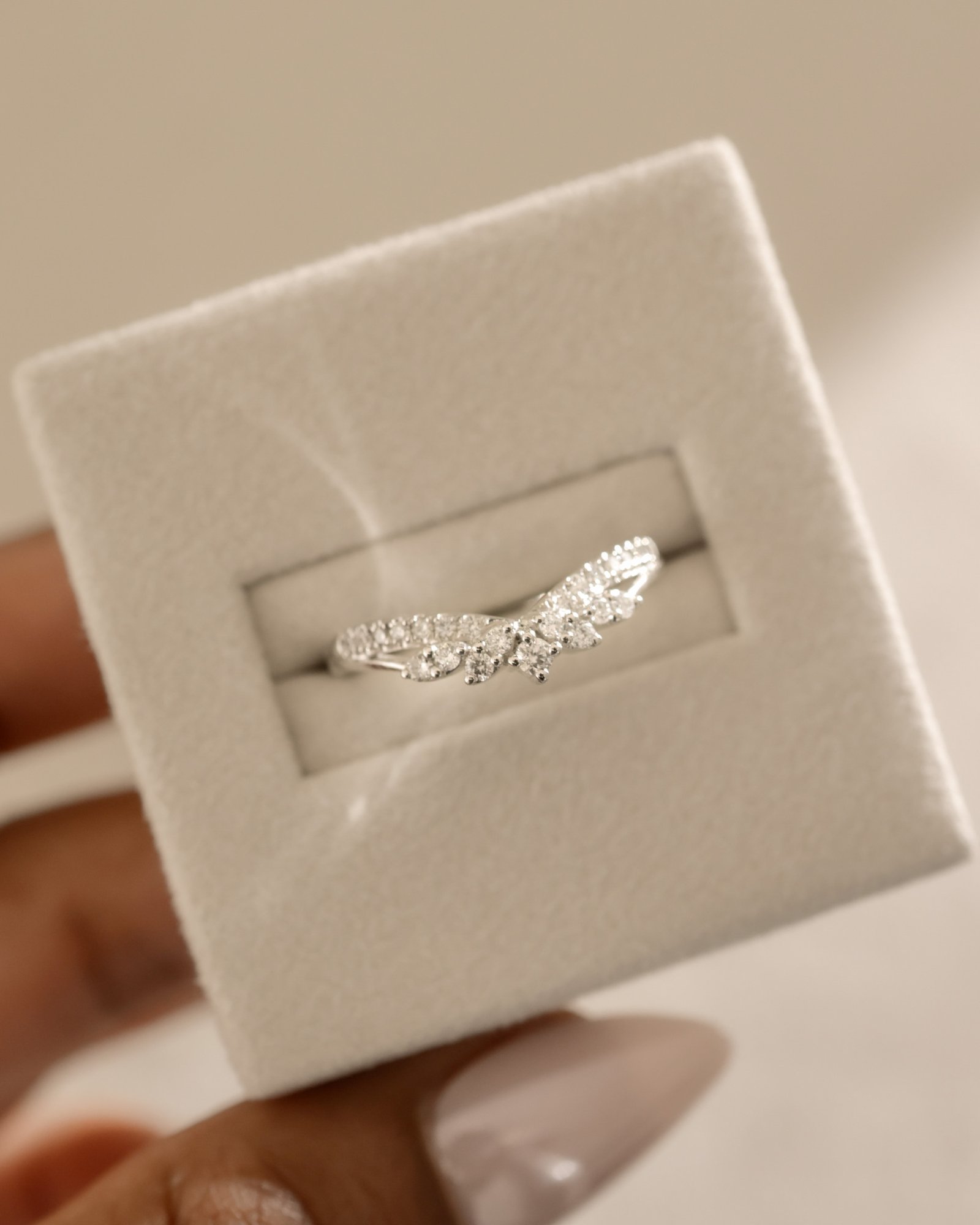 Elsa - Studded Tiara Ring Lifestyle Image