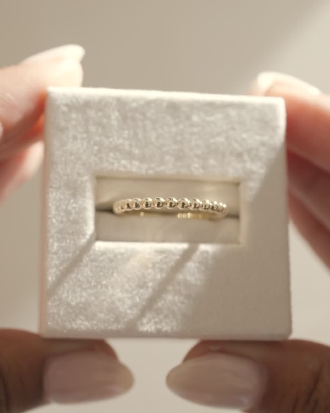 Fleur - Beaded Ring Lifestyle Image