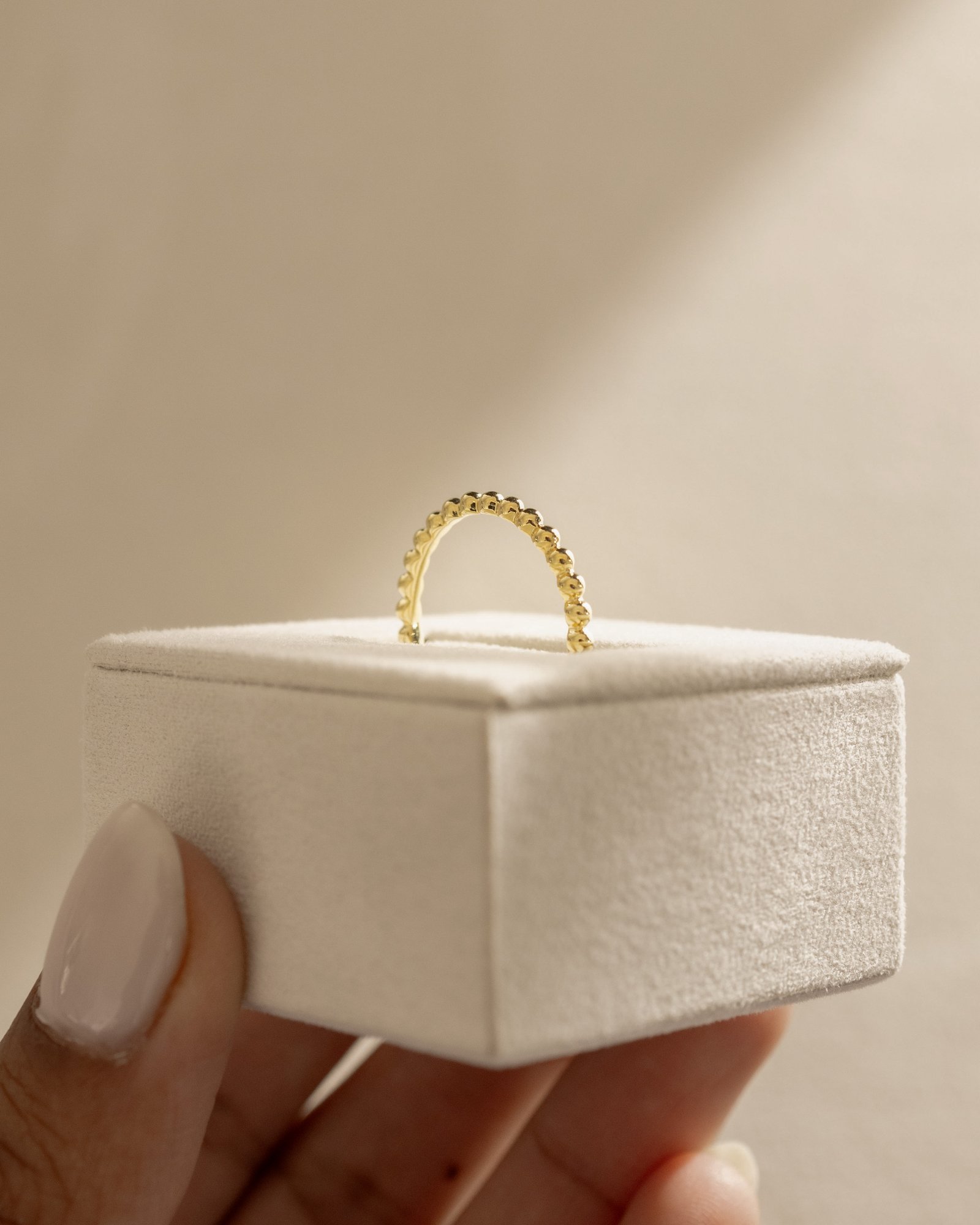 Fleur - Beaded Ring Lifestyle Image