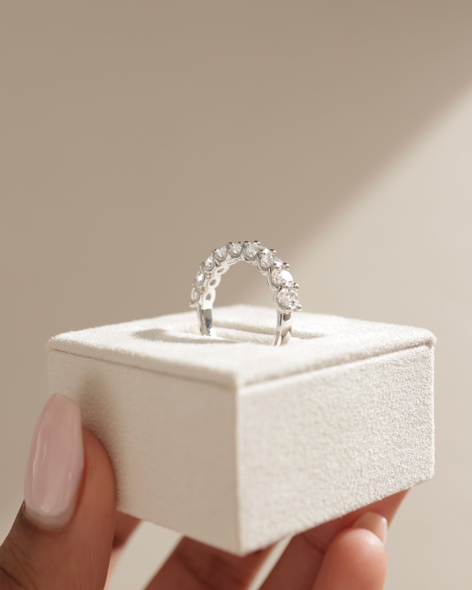 Half Elizabeth - Half Eternity Ring Lifestyle Image