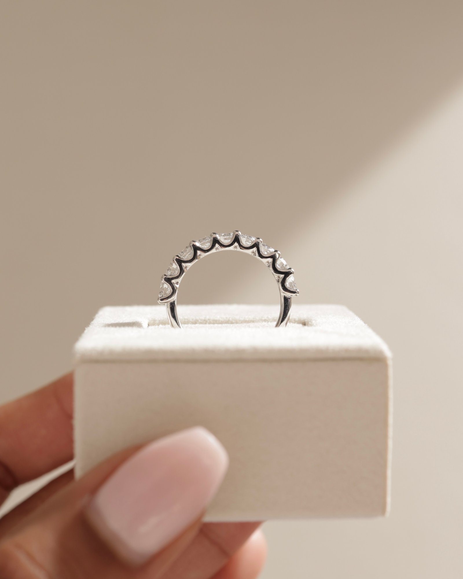 Half Elizabeth - Half Eternity Ring Lifestyle Image