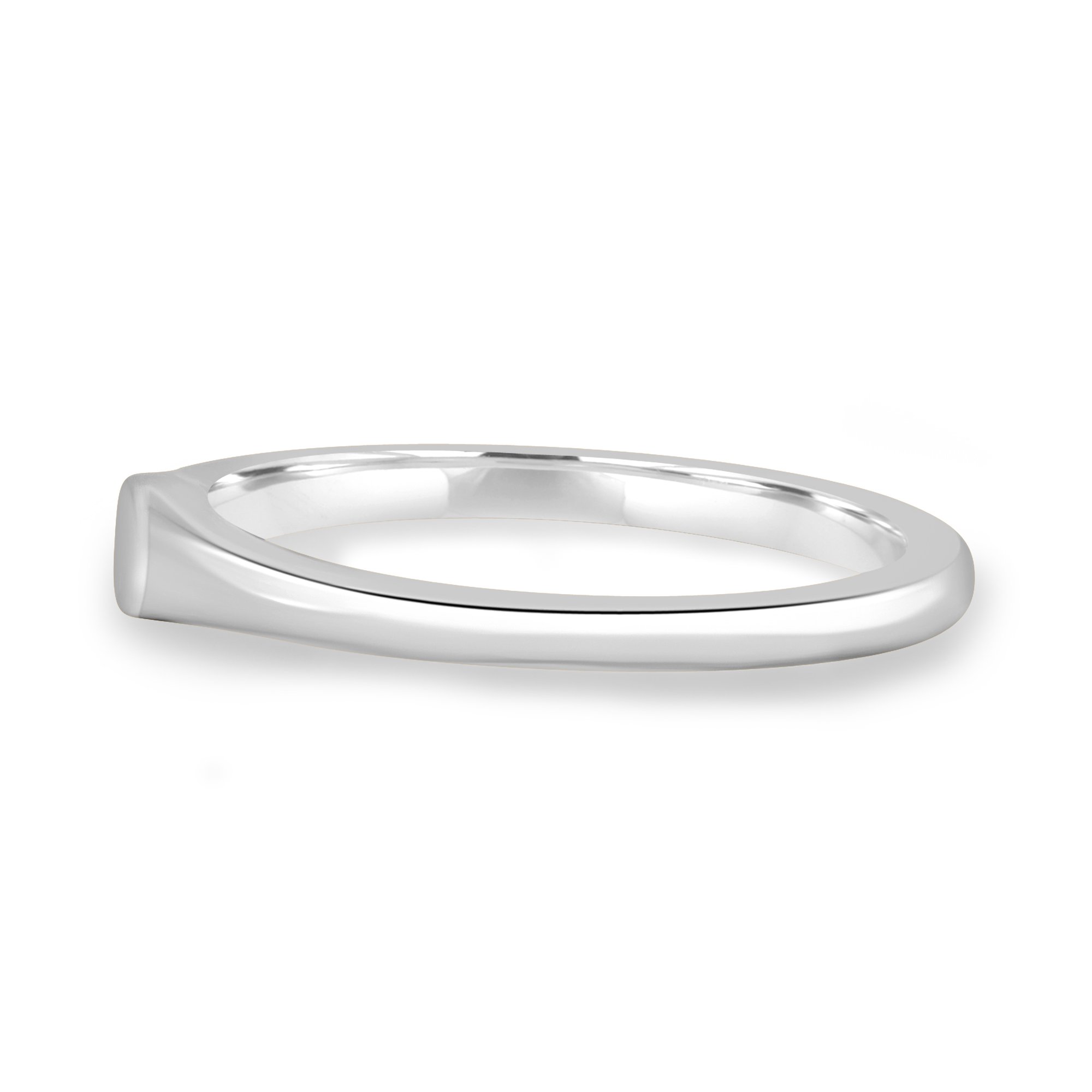 Initial Signet Ring - Platinum None