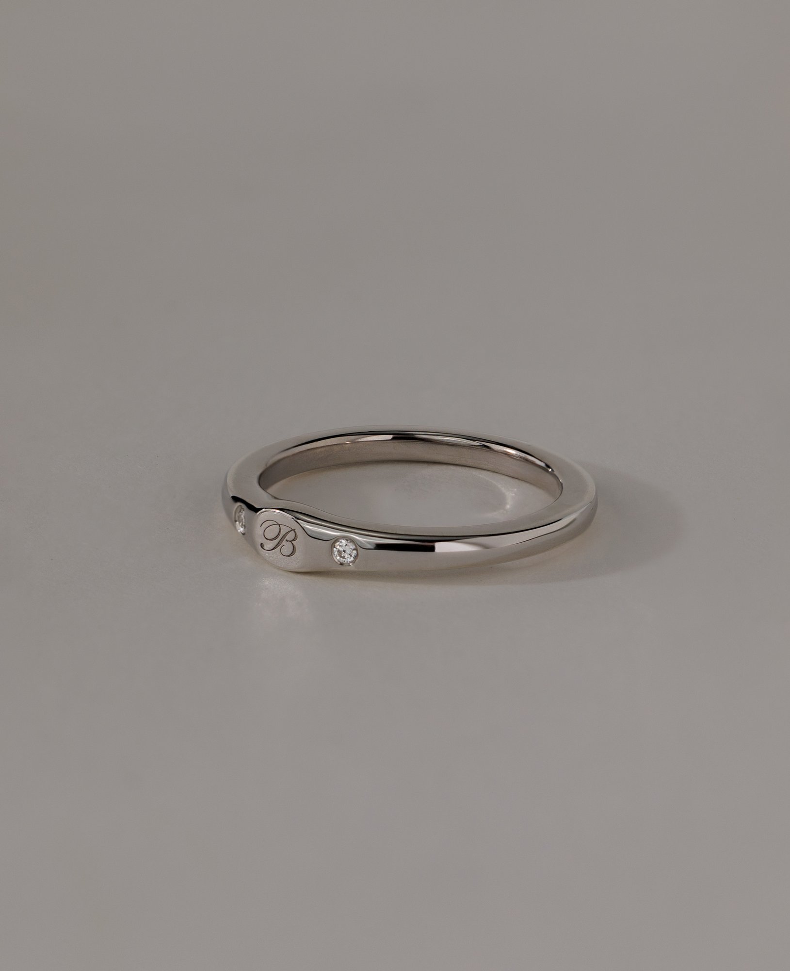 Initial Signet Ring Lifestyle Image