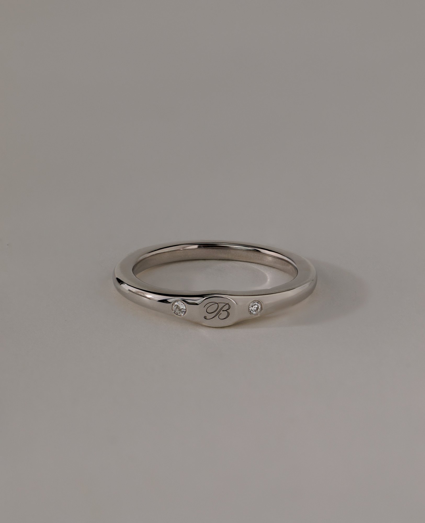 Initial Signet Ring Lifestyle Image