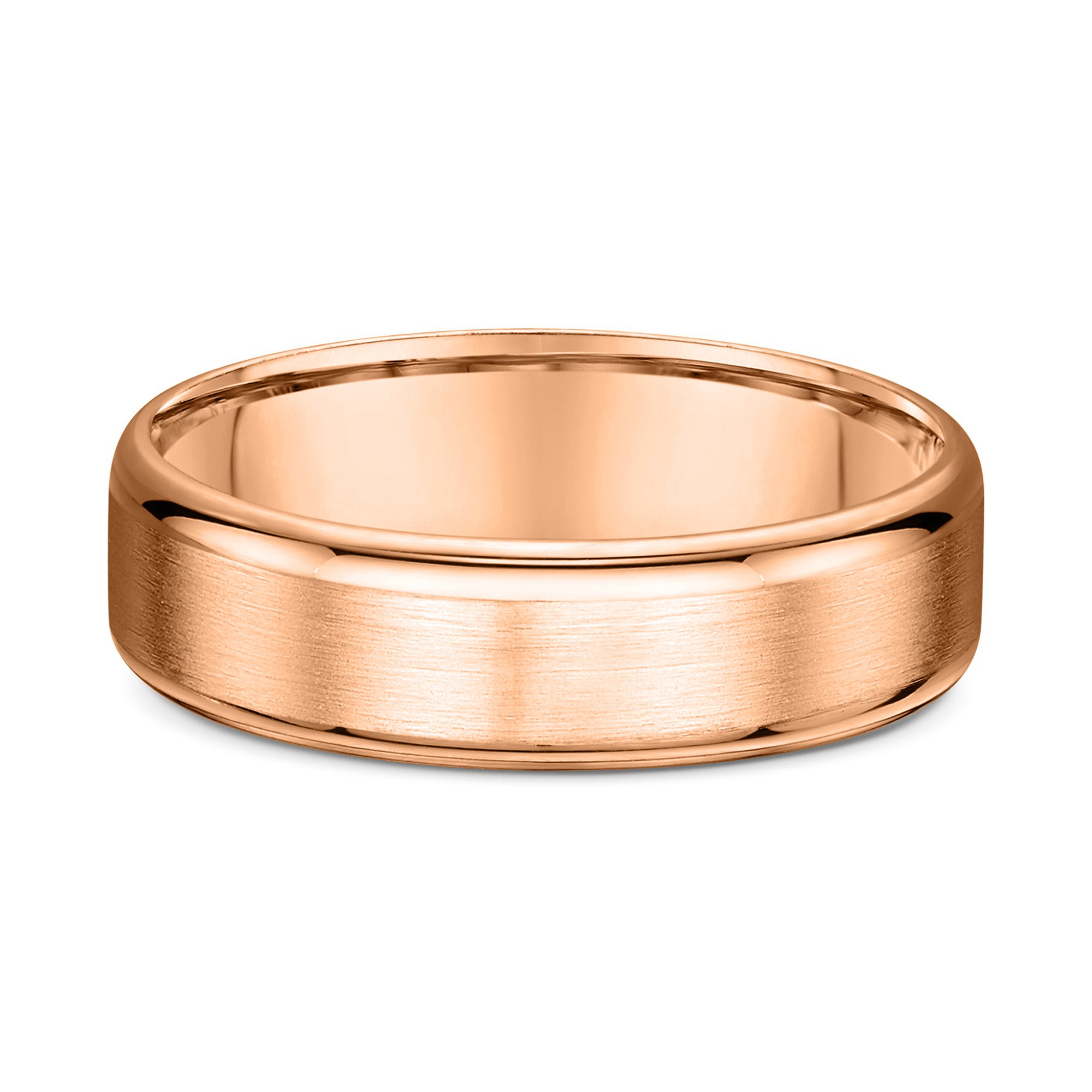 Jason Mens Wedding Ring - 9k Rose Gold