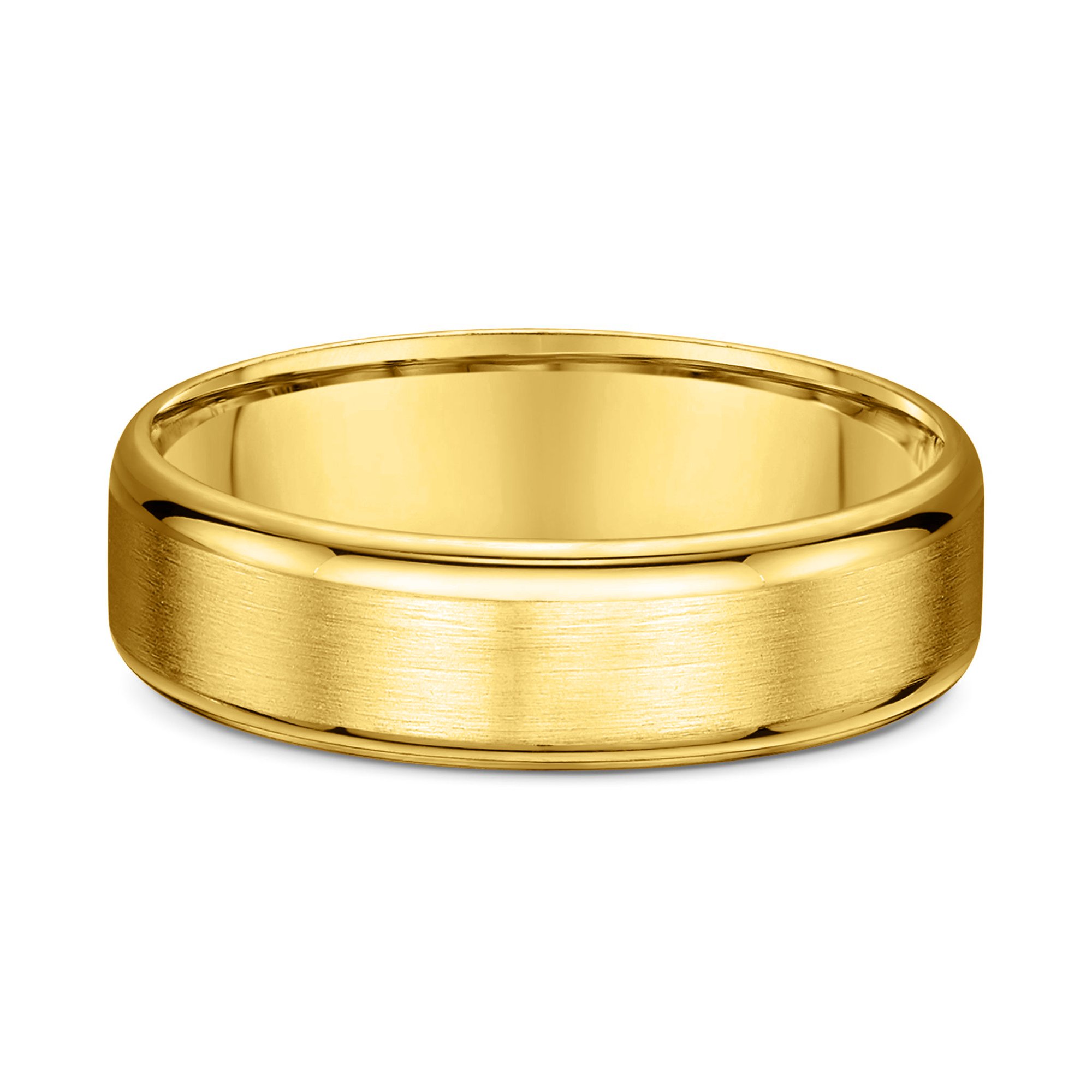 Jason Mens Wedding Ring - 9k Yellow Gold