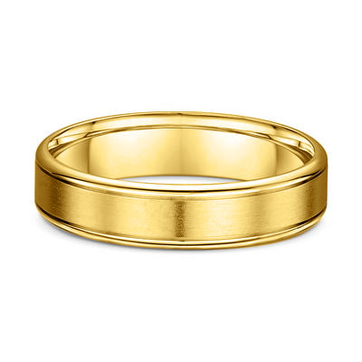 Jeremy Mens Wedding Ring - 9k Yellow Gold