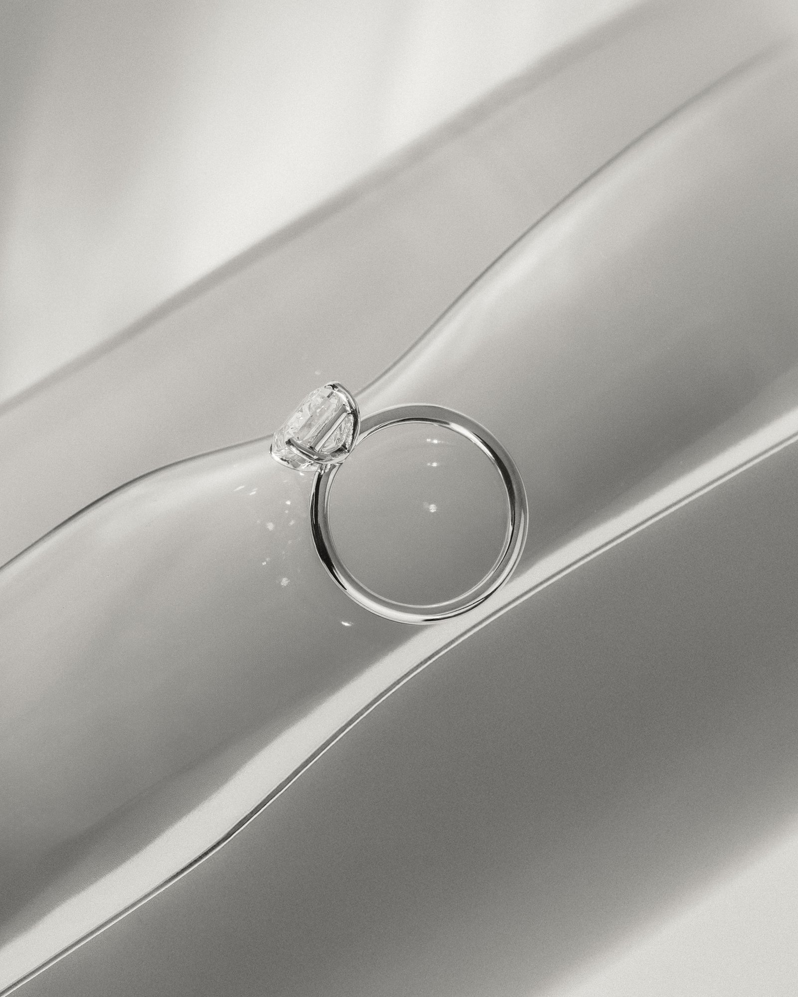 Judy - Radiant Solitaire Lifestyle Image