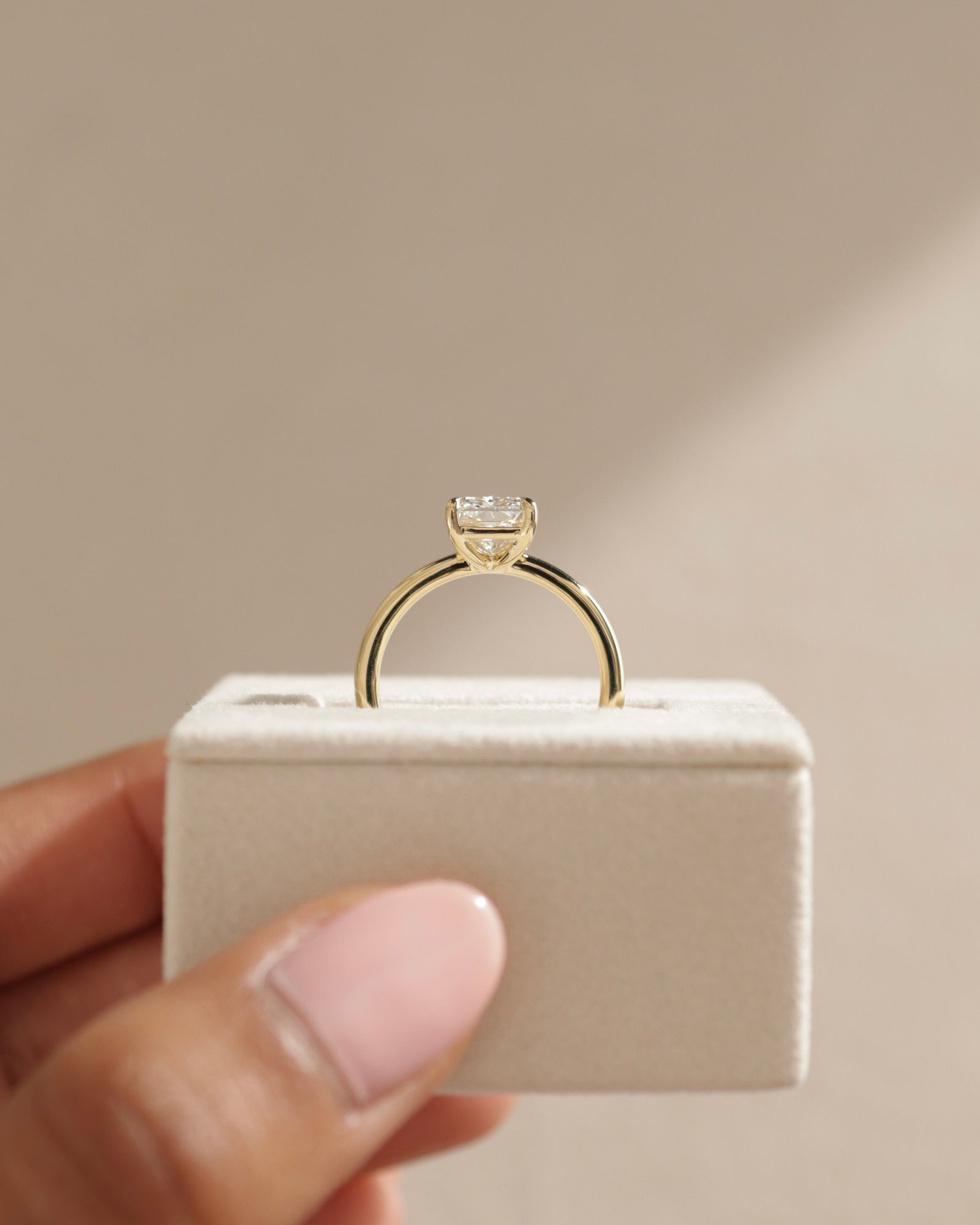 Judy - Radiant Solitaire Lifestyle Image