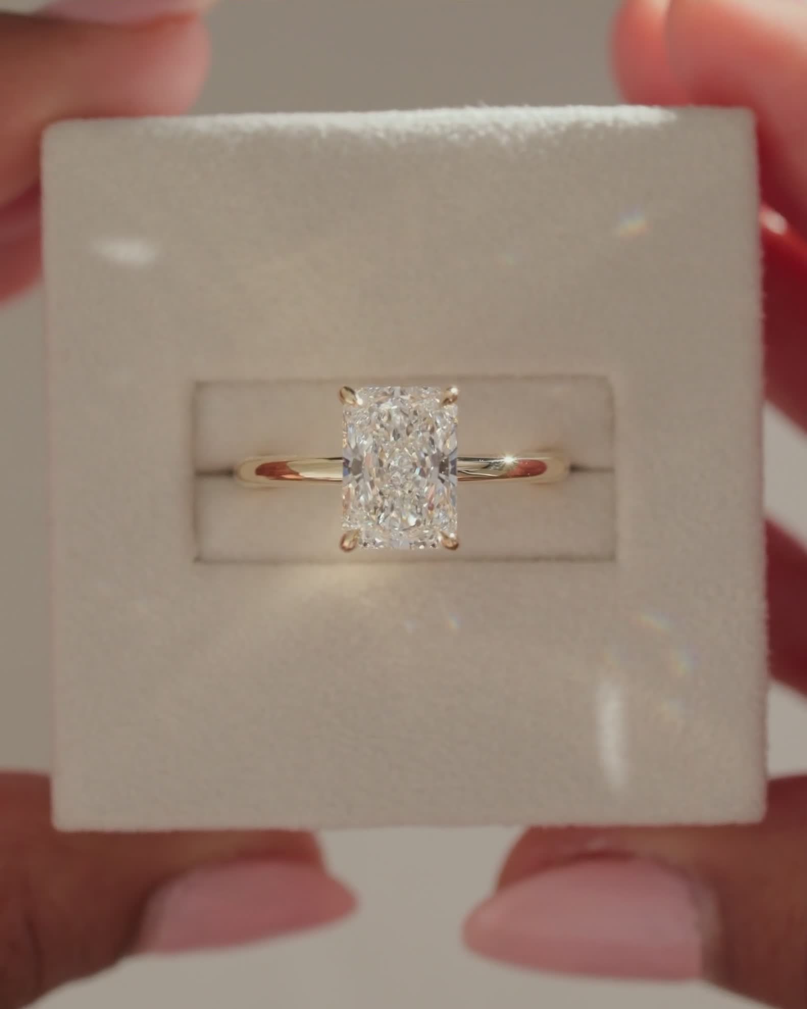 Judy - Radiant Solitaire Lifestyle Image