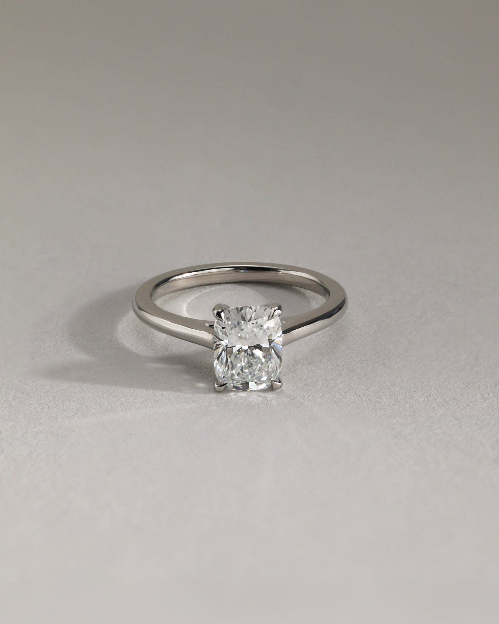 Kelsey - Trellis Elongated Cushion Solitaire Lifestyle Image