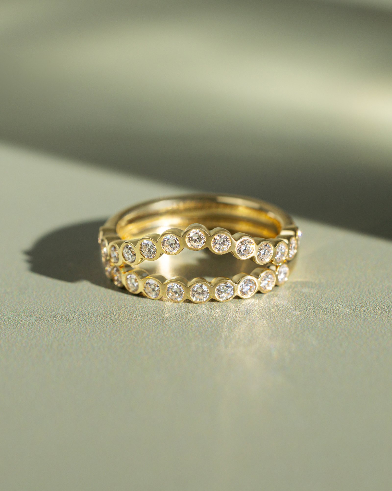 Laurie - Petite Bezel Ring Lifestyle Image