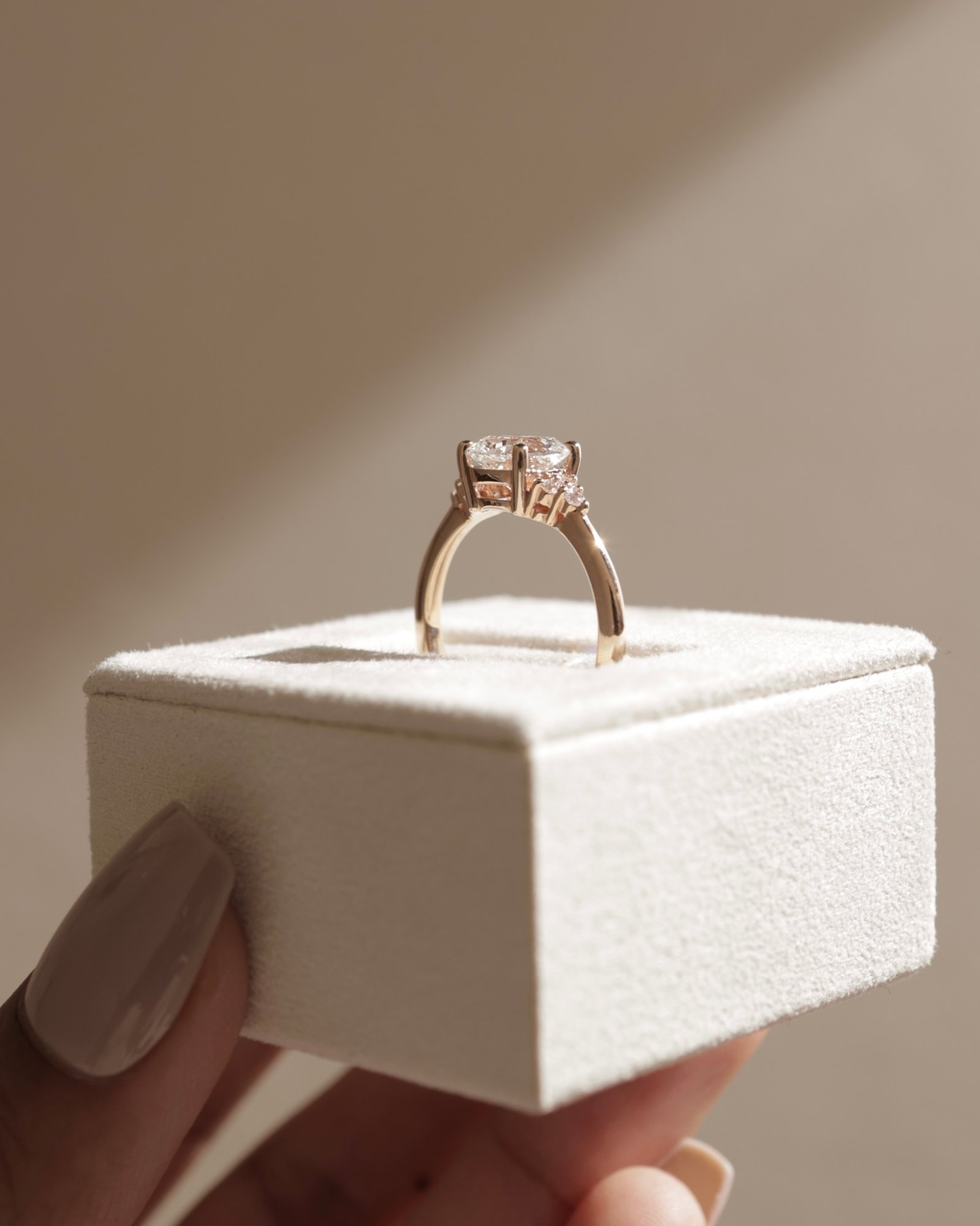 Lena - Cushion with Round Accent Stones Lifestyle Image