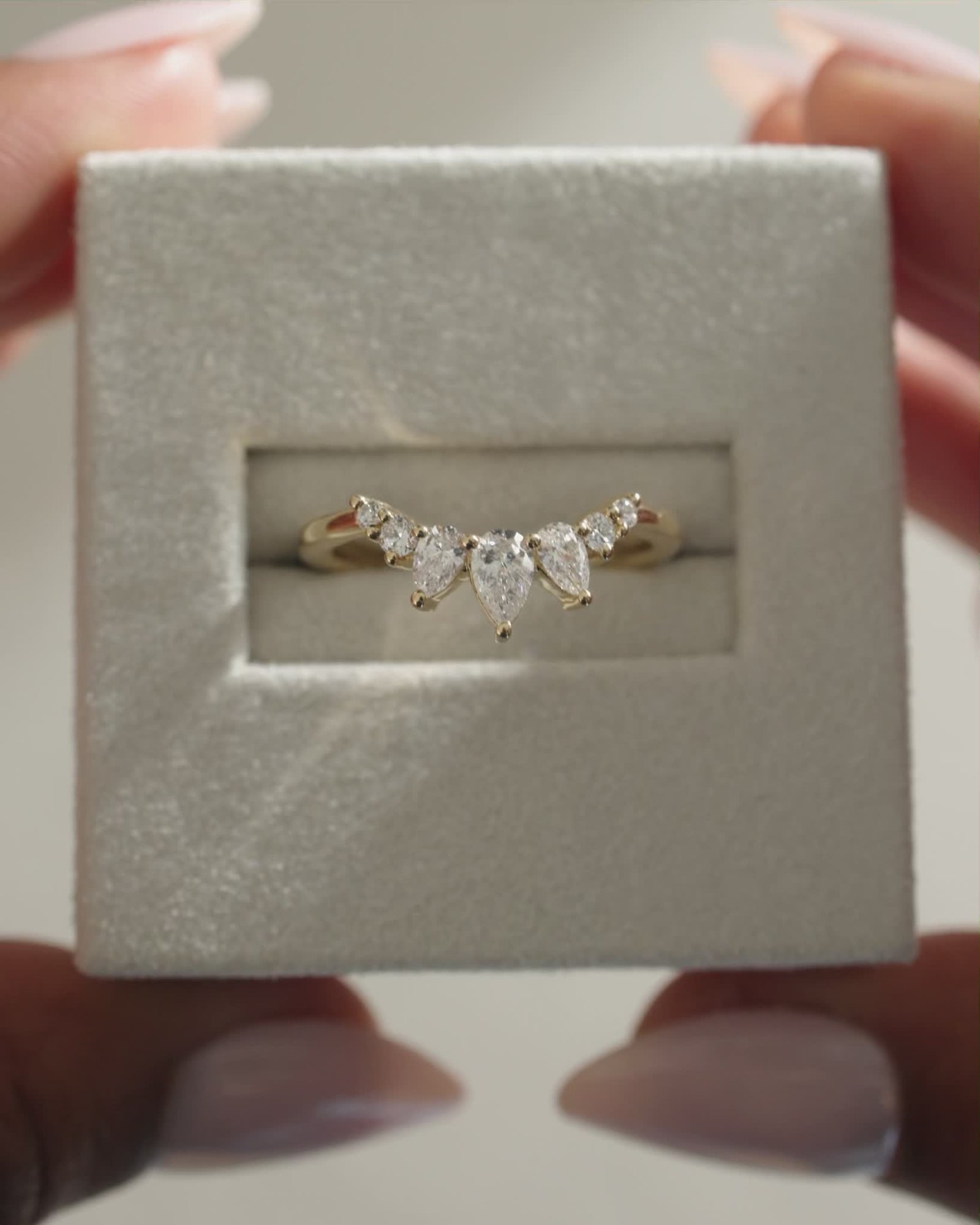 May - Accent Stones Curved Band Lifestyle Image