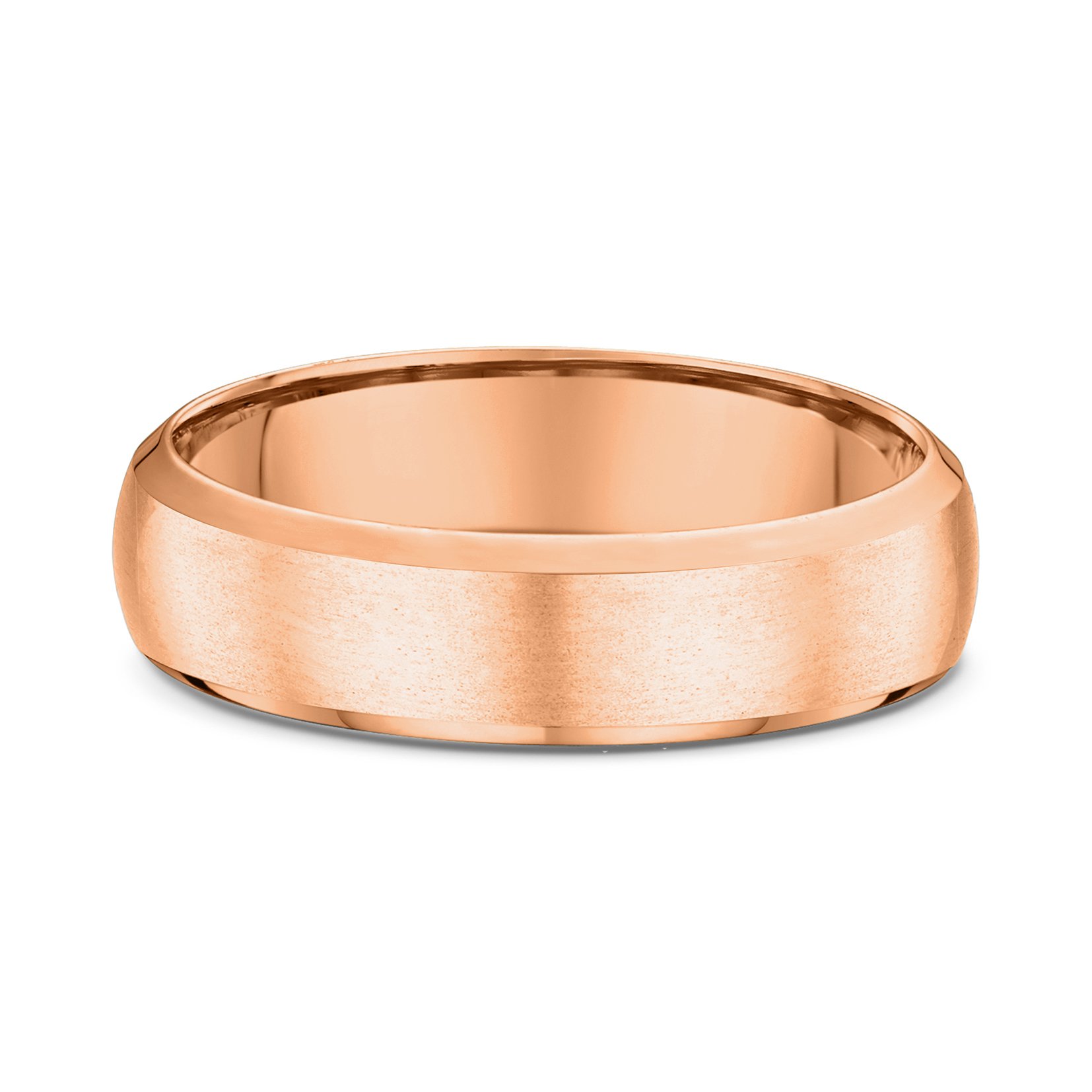 Michael Mens Wedding Ring - 9k Rose Gold