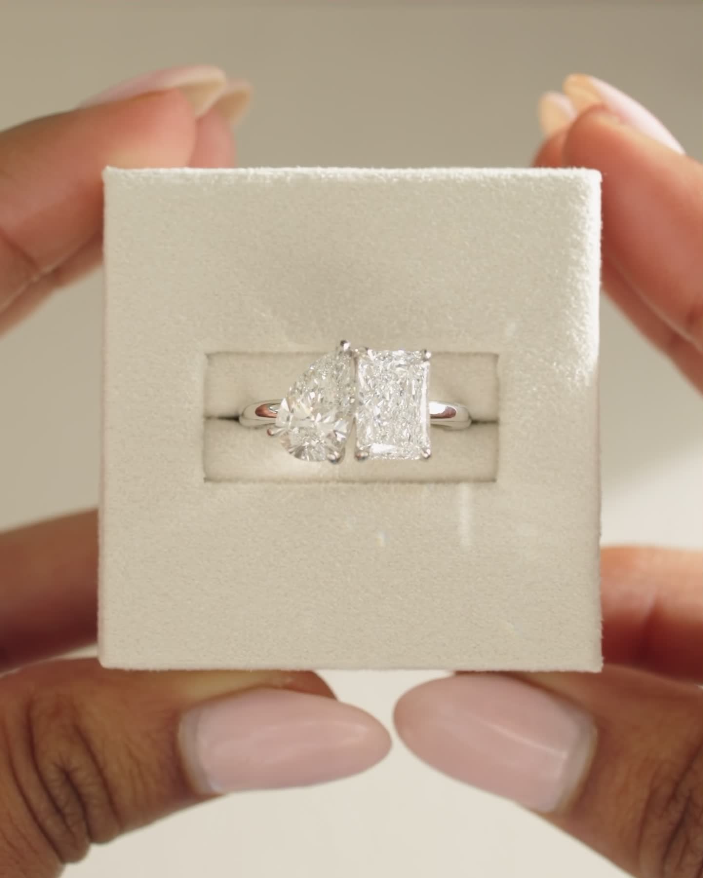 Morgan - Pear and Radiant Toi Et Moi Lifestyle Image