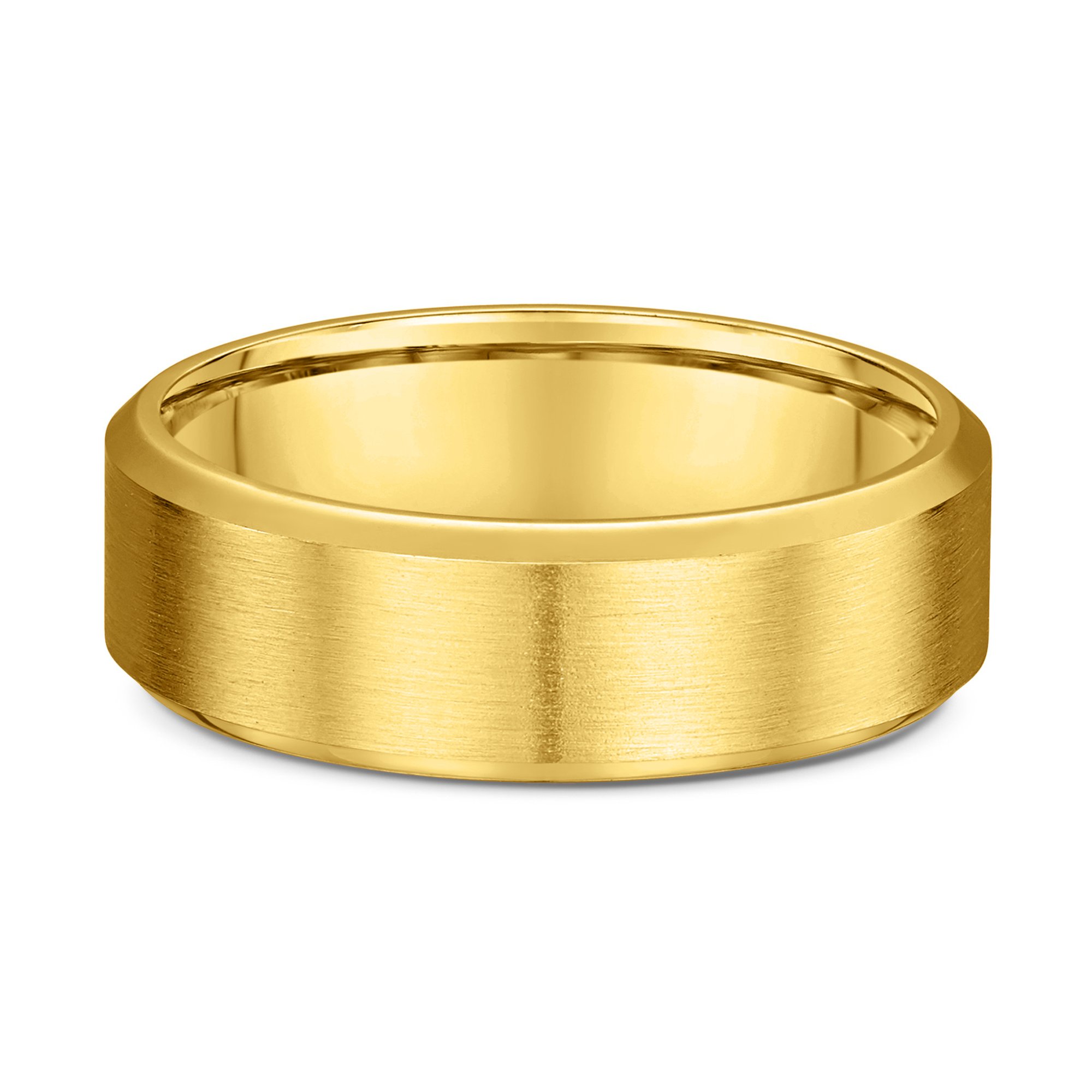 Peter Mens Wedding Ring - 9k Yellow Gold