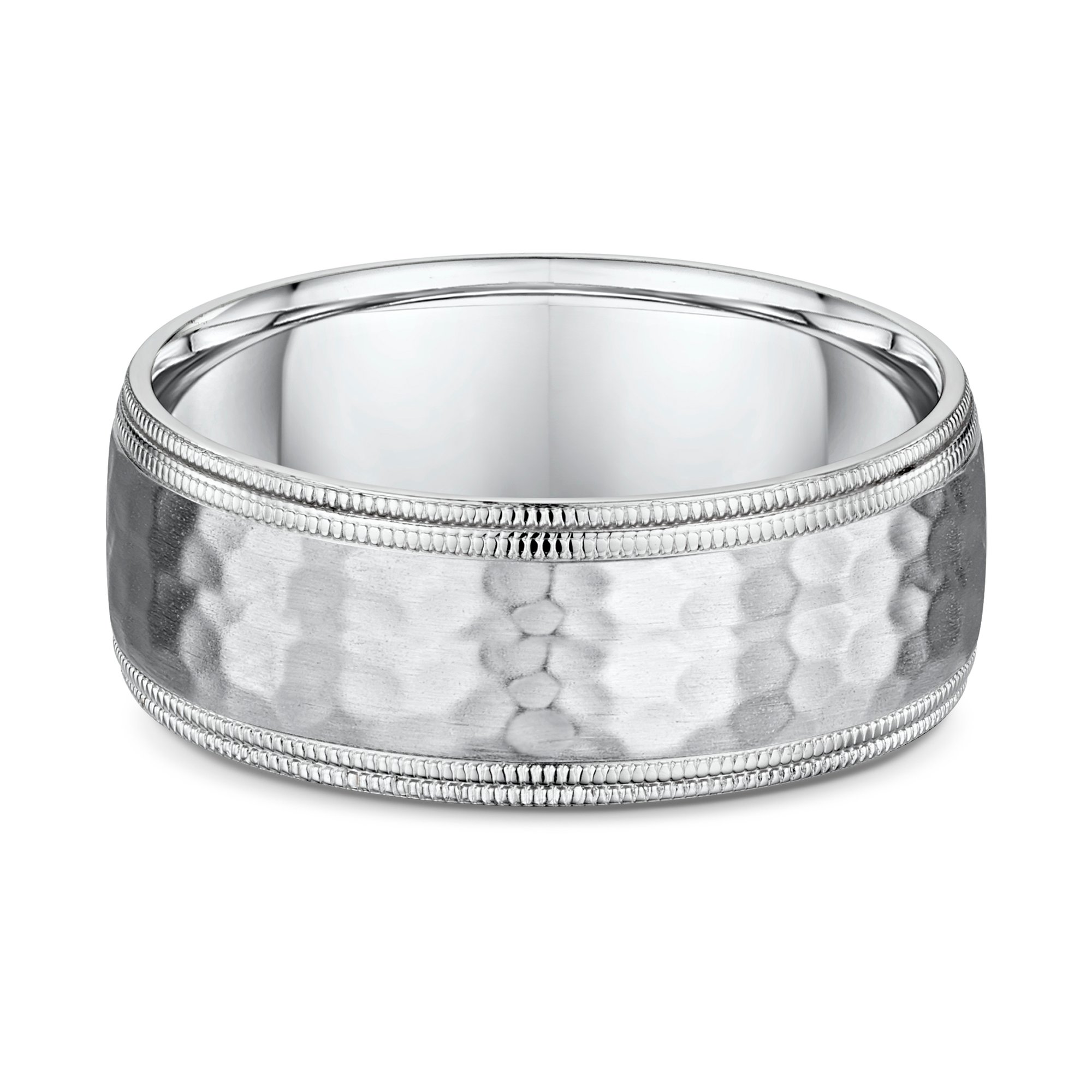 Richard Mens Wedding Ring - 9k White Gold