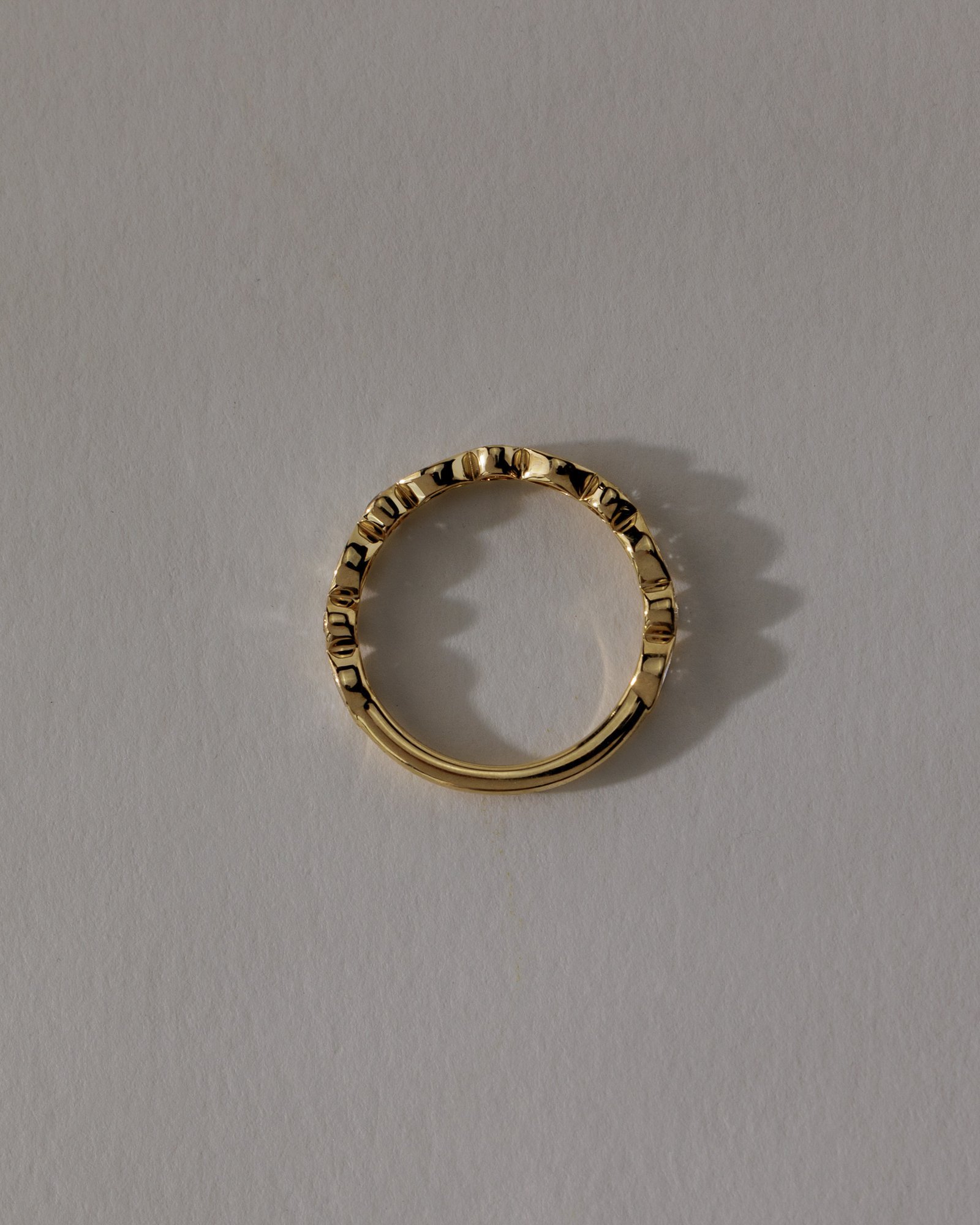 Sarah - Bezel Set Round and Marquise Accent Stones Wedding Ring Lifestyle Image