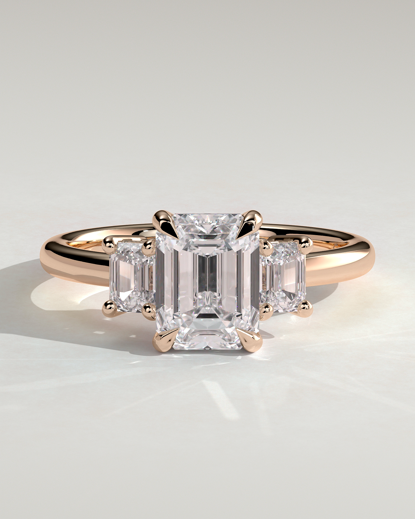 Silvana - Emerald Trilogy - 18k Rose Gold