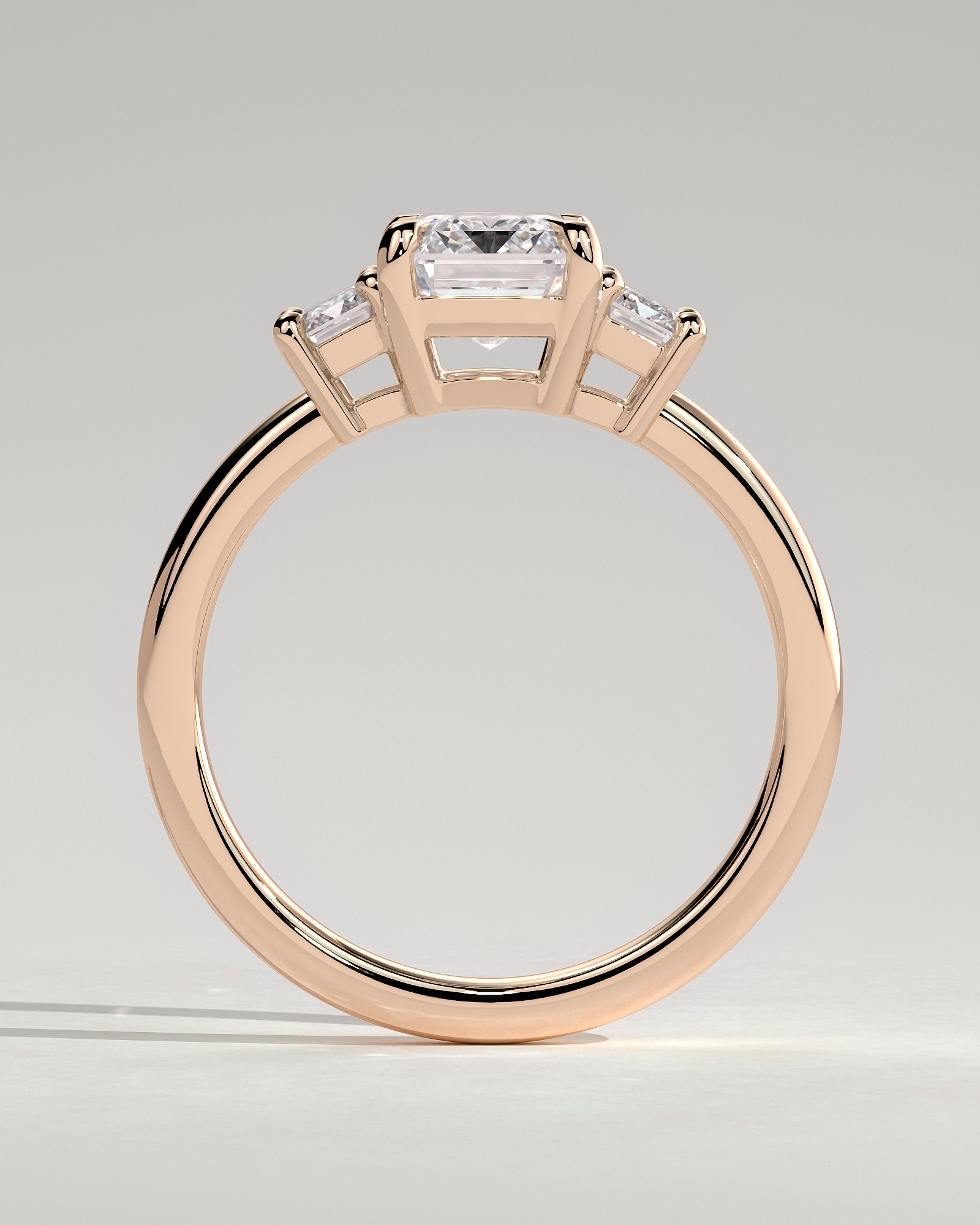 Silvana - Emerald Trilogy - 18k Rose Gold