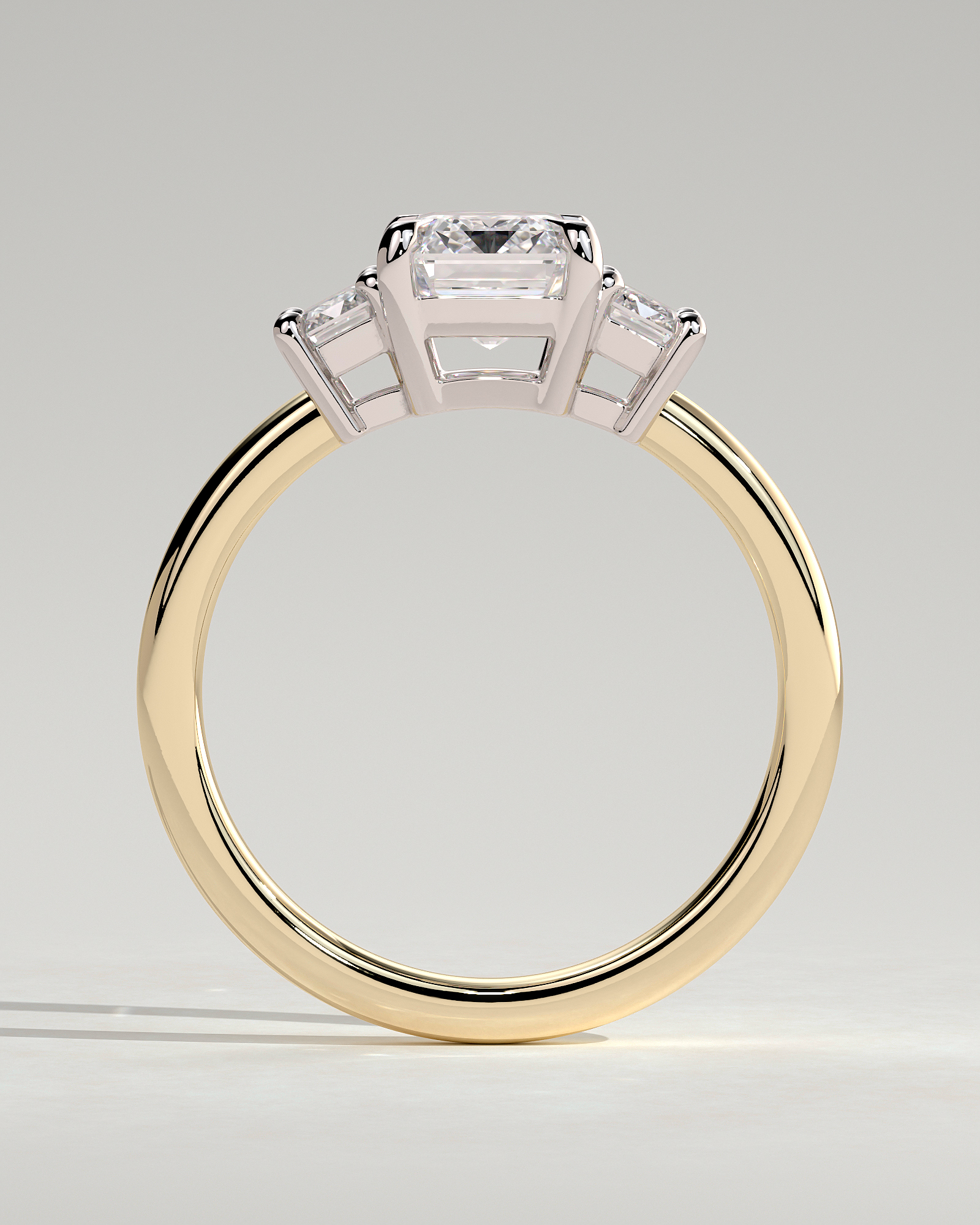 Silvana - Emerald Trilogy - 18k Yellow Gold / 18k White Gold