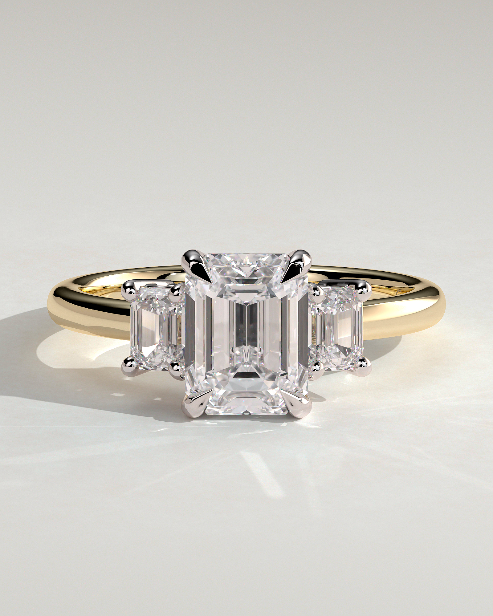 Silvana - Emerald Trilogy - 18k Yellow Gold / 18k White Gold