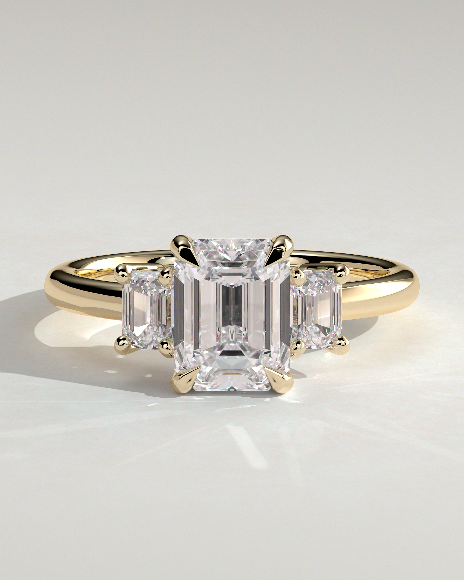 Silvana - Emerald Trilogy - 18k Yellow Gold