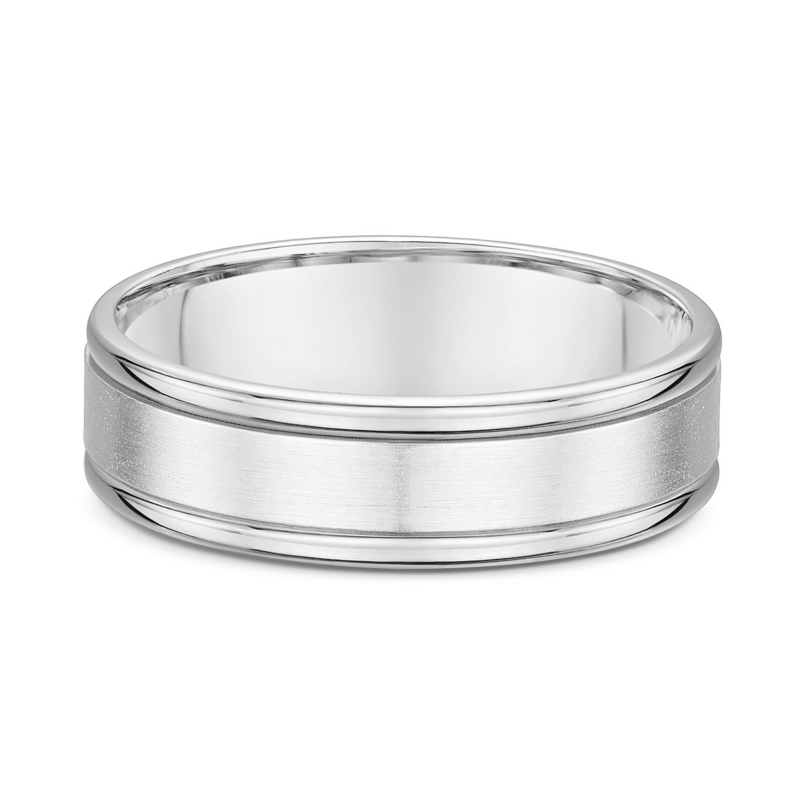 Stephen Mens Wedding Ring - 9k White Gold