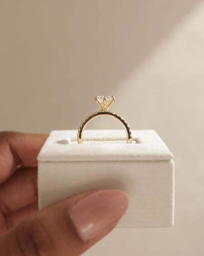 7mm round moissanite