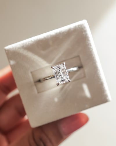 2.07ct emerald diamond