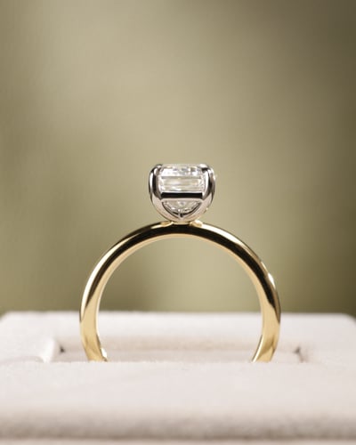 8x6mm emerald moissanite