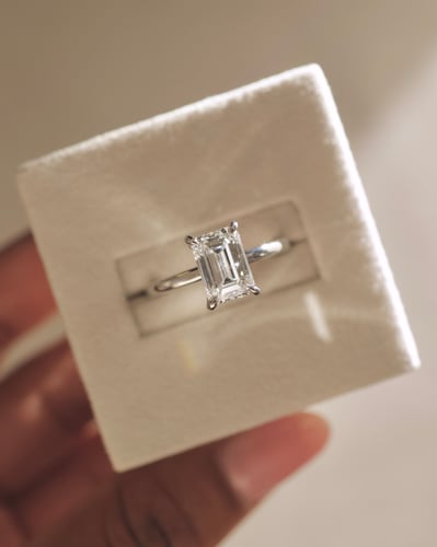 2.09ct emerald diamond