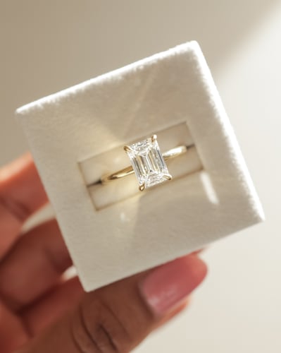 2.60ct emerald diamond
