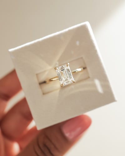 2.50ct emerald diamond
