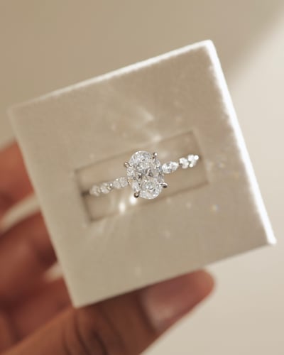 1.47ct oval diamond