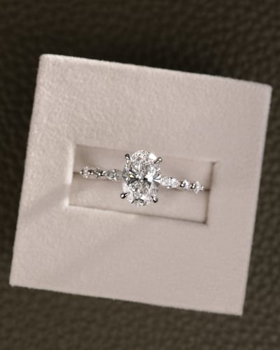 1.60ct oval diamond