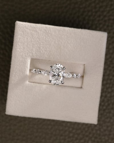 1.56ct oval diamond